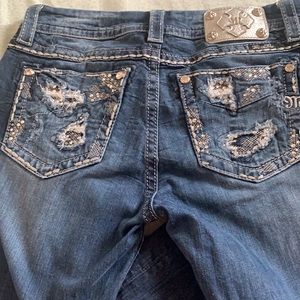 Miss Me easy boot cut jeans sz 28